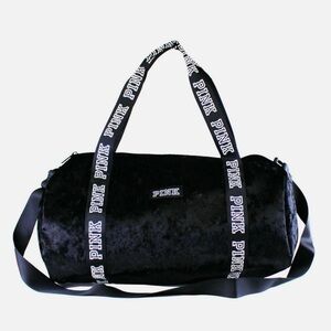 Victorias Secret PINK Velvet Duffle Bag